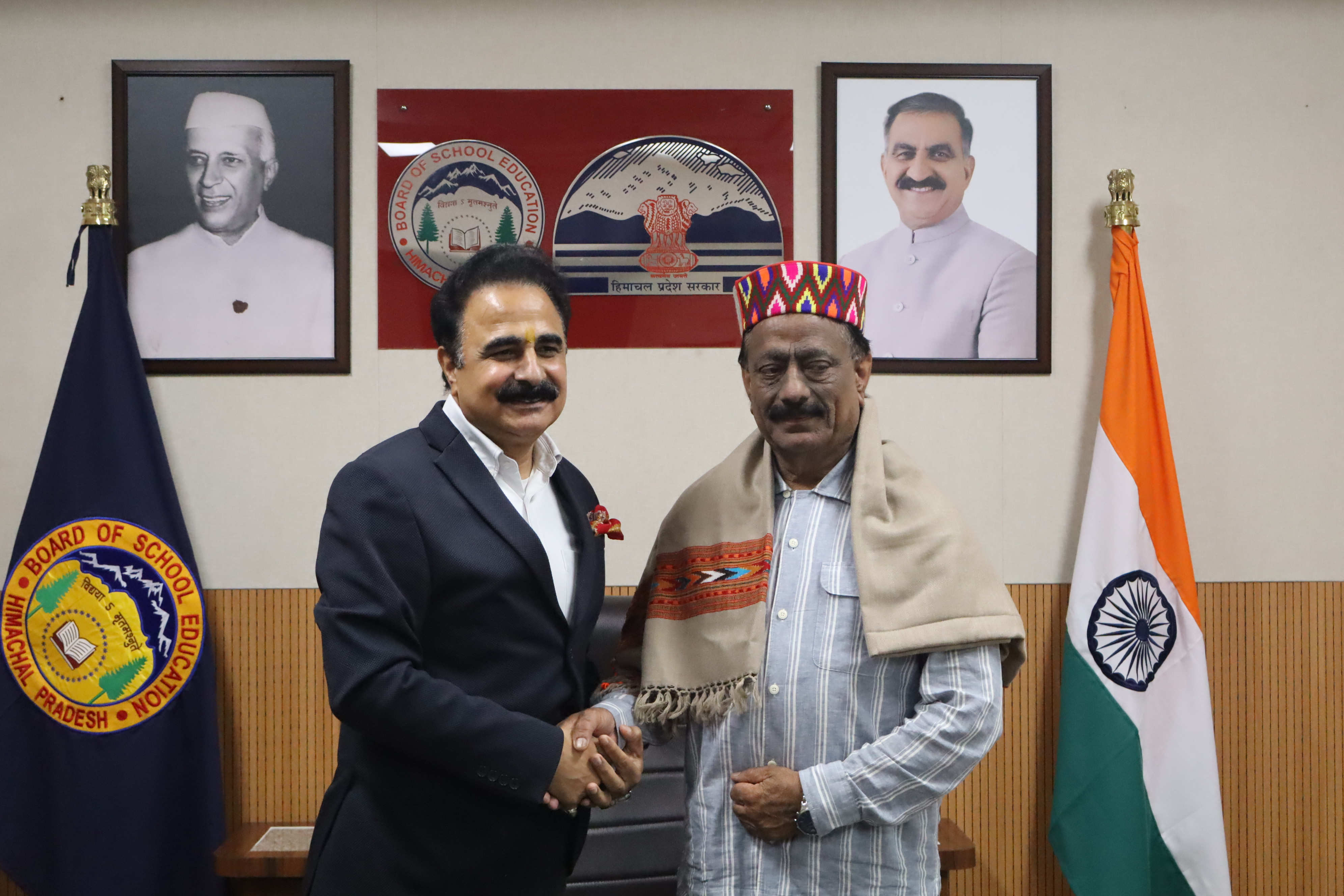 Hon'ble Chairman with Kuldeep Singh Rathore